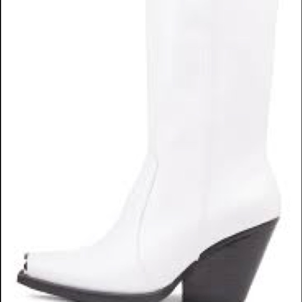 Jeffrey Campbell -Overkill cowboy white boots